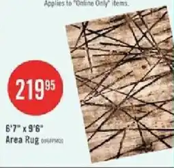The Brick Area Rug offer