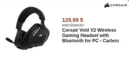 Canada Computers Corsair Void V2 Wireless Gaming Headset with Bluetooth for PC - Carbon offer