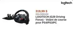 Canada Computers Logitech g29 driving force - volant de course pour ps4/ps3/pc offer