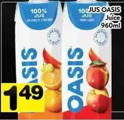 Supermarché PA Oasis juice offer