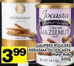 Supermarché PA Kerasma wafer rolls or Jocasta wafer rolls offer