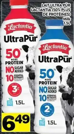 Supermarché PA Lactantia UltraPur milk offer