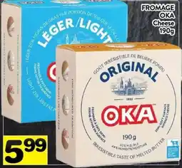 Supermarché PA Oka cheese offer