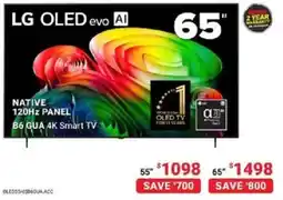 Visions Electronics LG OLED evo AI 65 offer