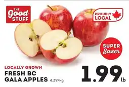 Market Place IGA Fresh bc gala apples offer