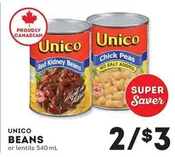 Market Place IGA Unico beans offer