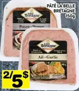 Supermarché PA Bretagne pâté offer