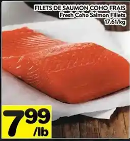 Supermarché PA Fresh Coho Salmon Fillets offer