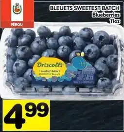 Supermarché PA Driscoll's blueberries offer