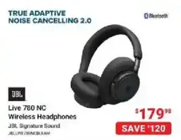 Visions Electronics JBL Live 780 NC Wireless Headphones offer