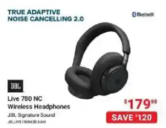 JBL Live 780 NC Wireless Headphones