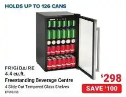 Visions Electronics Frigidaire freestanding beverage centre offer