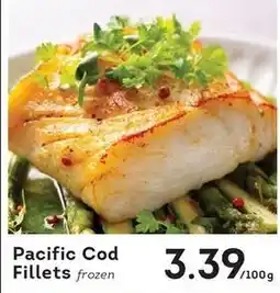 Market Place IGA Pacific Cod Fillets frozen offer
