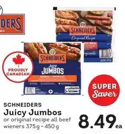 Market Place IGA Schneiders juicy jumbos offer