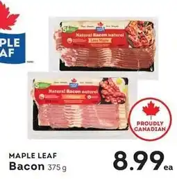 Market Place IGA Maple Leaf Bacon offer