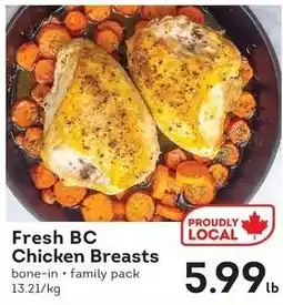 Market Place IGA Fresh BC Chicken Breasts offer