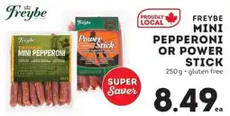 Market Place IGA Freybe mini pepperoni or power stick offer