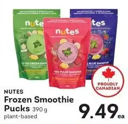 Market Place IGA Nutes Frozen Smoothie Pucks offer