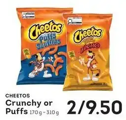 Market Place IGA Cheetos Crunchy or Puffs offer