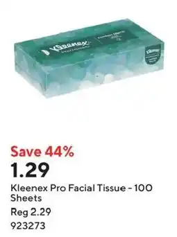 Staples Kleenex Pro Facial Tissue offer