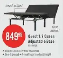 The Brick Quest 1.8 Queen Adjustable Base offer