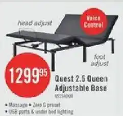 The Brick Quest 2.5 Queen Adjustable Base offer