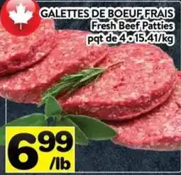 Supermarché PA Fresh Beef Patties offer