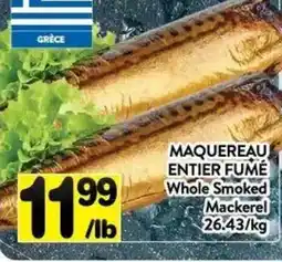 Supermarché PA Whole Smoked Mackerel offer