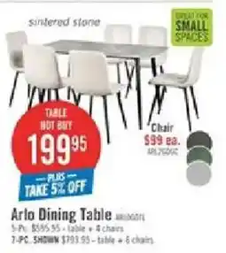 The Brick Arlo Dining Table offer