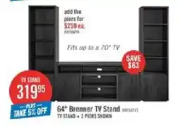 The Brick Brenner TV Stand offer