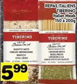 Supermarché PA Tiberino italian meals offer