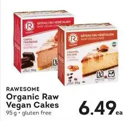 Market Place IGA Rawesome Organic Raw Vegan Cakes offer