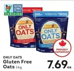 Market Place IGA Only oats gluten free oats offer