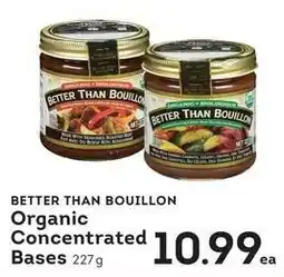 Market Place IGA Better Than Bouillon Organic Concentrated Bases offer