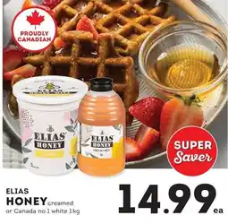 Market Place IGA Elias honey creamed offer