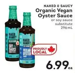Market Place IGA Naked & Saucy Organic Vegan Oyster Sauce offer