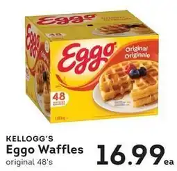 Market Place IGA Kellogg's Eggo Waffles original 48's offer