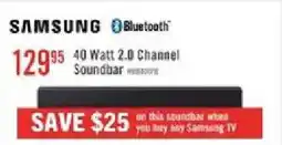 The Brick Samsung bluetooth soundbar offer