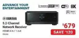 Visions Electronics Yamaha 5.2-Channel Network Receiver offer