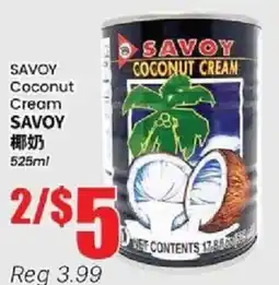Btrust Supermarket Savoy coconut cream offer