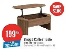 The Brick Briggs Coffee Table offer