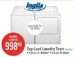 The Brick Inglis Top-Load Laundry Team offer
