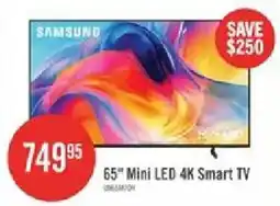 The Brick Samsung 65" Mini LED 4K Smart TV offer