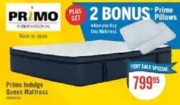 The Brick Primo indulge queen mattress offer