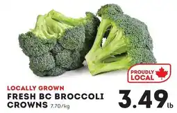 Market Place IGA Fresh bc broccoli crowns offer