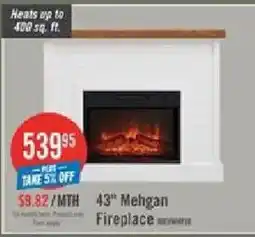 The Brick Mehgan Fireplace offer