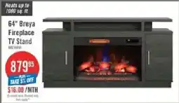 The Brick Breyta 64" Breyta Fireplace TV Stand offer