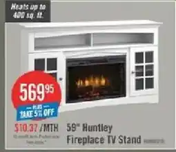 The Brick Huntley Fireplace TV Stand offer