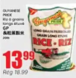 Btrust Supermarket Guyanese Pride long grain parboiled rice offer