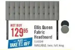 The Brick Ellis Queen Fabric Headboard offer